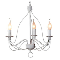 MDA Indoor Pendants Candice Candelabra Pendant Light with beautiful design by MDA Lights-For-You D02191/P3WHT PDT2815WHM7