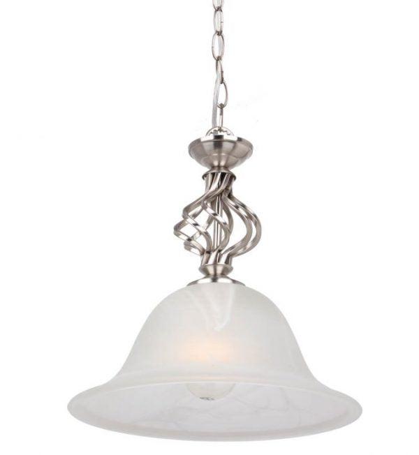 MDA Indoor Pendants Geneva Swirl Pendant with beautiful design by MDA Lights-For-You D05911/P1 SAT PDT2891CHM7