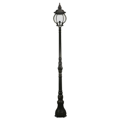 Flinders Large IP44 Domain Outdoor Garden Post Light Antique Bronze