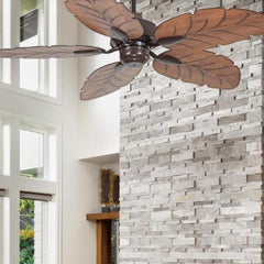 Mercator Lighting Ceiling Fans Brown 52" (1300mm) AC Tropical Ceiling Fan in Brown Lights-For-You FC190135BR