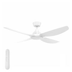 Mercator Lighting Ceiling Fans 52' Jota 4B DC Ceiling Fan Lights-For-You FC2110134WH