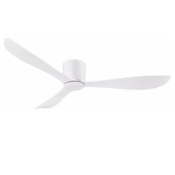 Mercator Lighting Ceiling Fans White 54" Instinct DC Ceiling Fan Only w/ Remote Lights-For-You FC1100133WH