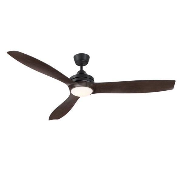 Mercator Lighting Ceiling Fans 60"(1500mm) Lora Ceiling Fan With LED Light Lights-For-You FC1138153BK 9312699209543