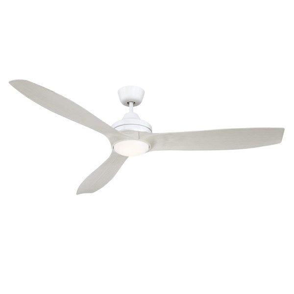 Mercator Lighting Ceiling Fans White 60"(1500mm) Lora DC Ceiling Fan With CCT LED Light Lights-For-You FC1138153WH