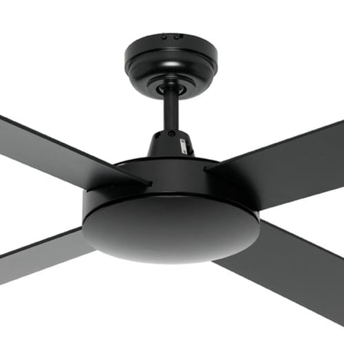 Mercator Lighting Ceiling Fans Black Caprice 52" 1300mm Ceiling Fan Lights-For-You 206427