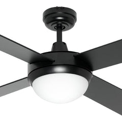 Mercator Lighting Ceiling Fans Black Caprice 52" 1300mm Ceiling Fan Lights-For-You 206510