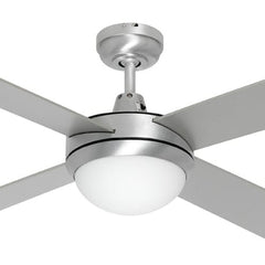 Mercator Lighting Ceiling Fans Black Caprice 52" 1300mm Ceiling Fan Lights-For-You 206733