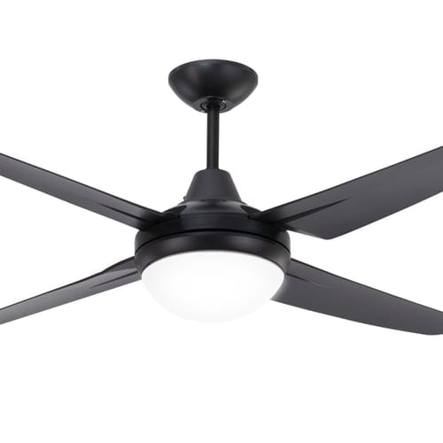 Mercator Lighting Ceiling Fans Black Mercator Clare 54" Indoor/Outdoor ABS Ceiling Fan Lights-For-You 220438