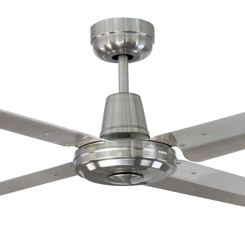 Mercator Lighting Ceiling Fans Brushed Chrome Swift 56" 1400mm Metal Ceiling Fan Lights-For-You 203516