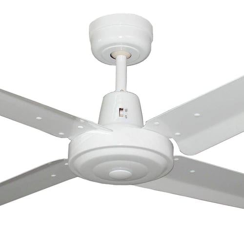 Mercator Lighting Ceiling Fans White Swift 56" 1400mm Metal Ceiling Fan Lights-For-You 203515