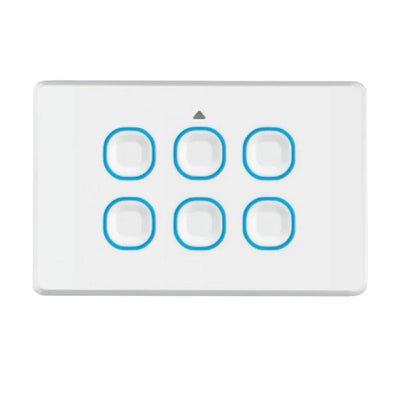 Mercator Lighting Electrical Switches Mercator Ikuu Smart Light Switch Lights-For-You SSW06G-WIFI 9312699210785