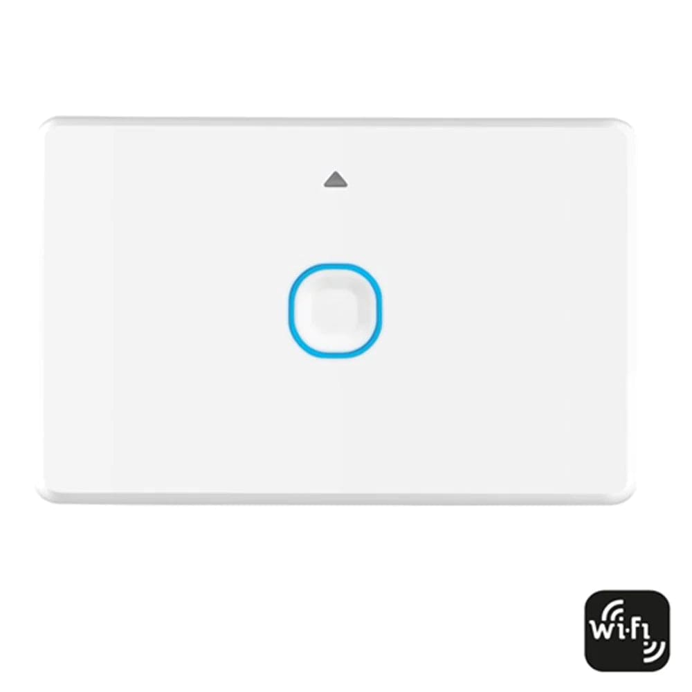 Mercator Lighting Electrical Switches Touch Switches (Wi-fi) 1/2/3/4 gang in White Lights-For-You SSW01G-WIFI 9312699204333