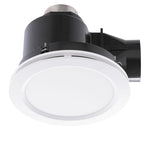 Mercator Lighting Exhaust Fans Revoline 240 Bathroom Exhaust Fan Lights-For-You BE380ESPWH 9312699148699