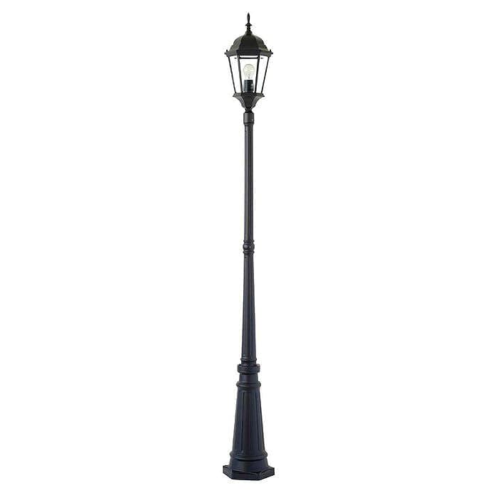 Mercator Lighting Exterior Posts Yarra Exterior Lamp Post Light in Black Lights-For-You MX7391P-BLK 9312699086441