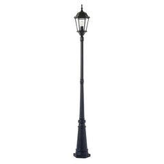 Mercator Lighting Exterior Posts Yarra Exterior Lamp Post Light in Black Lights-For-You MX7391P-BLK 9312699086441