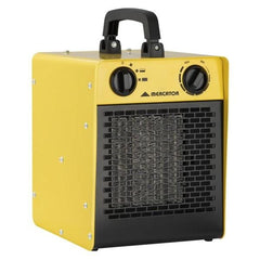 Mercator Lighting Fan Heaters Cubix Ceramic Fan Heater 3000w in Yellow Lights-For-You HF100130YE 9312699204180