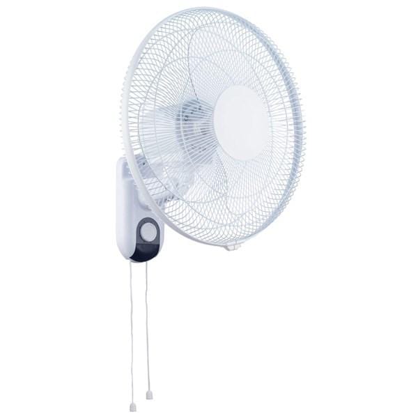 Mercator Lighting Fan Ivan 400mm Wall Fan with Pull Cords Lights-For-You FF93316WH
