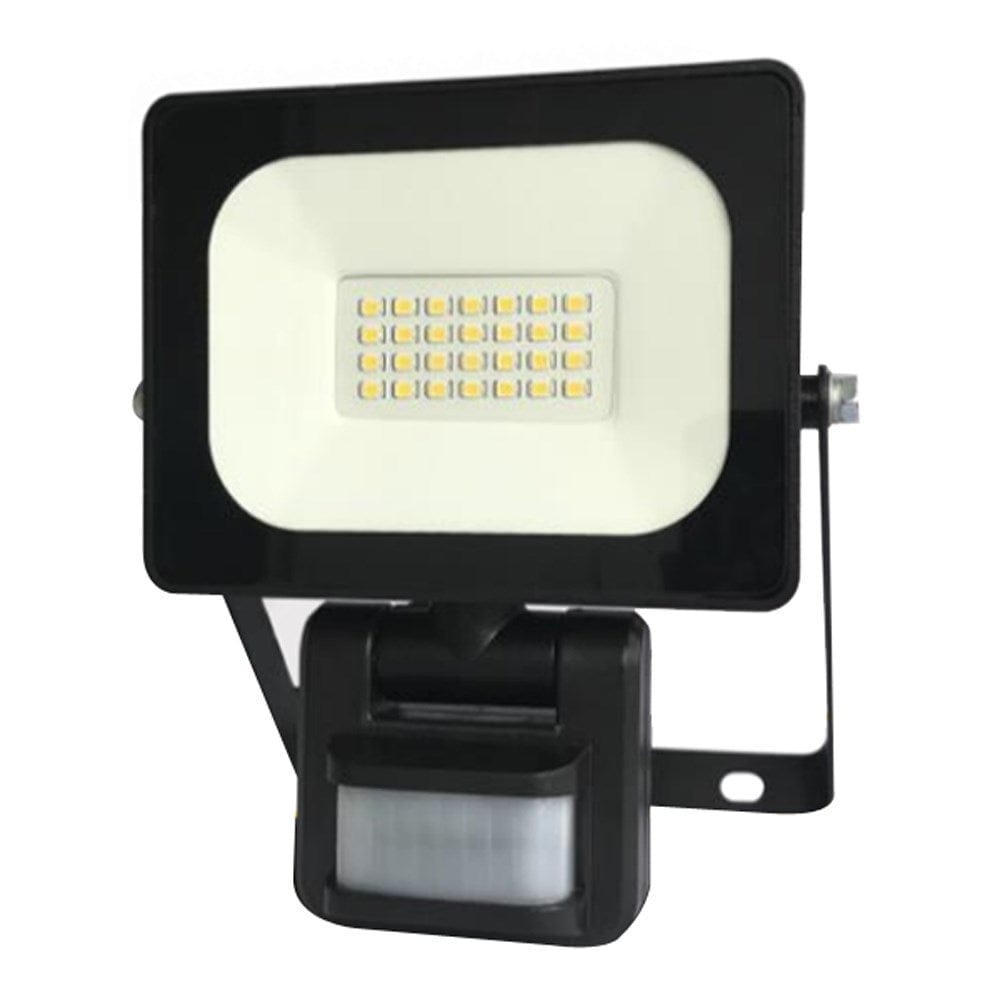 Mercator Lighting Flood Lights Baxter LED Floodlights With Sensor Lights-For-You MX20320BLK-SEN 9312699210235