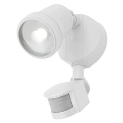 Mercator Lighting Flood Lights 1Lt / White Otto LED Flood Light 1Lt/2Lt  with Sensor Lights-For-You MXD6711WHT-SEN