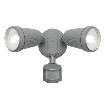 Mercator Lighting Flood Lights Otto LED Flood Light 1Lt/2Lt  with Sensor Lights-For-You MXD6712SIL-SEN 9312699169366