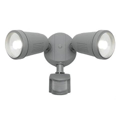 Mercator Lighting Flood Lights Otto LED Flood Light 1Lt/2Lt  with Sensor Lights-For-You MXD6712SIL-SEN 9312699169366