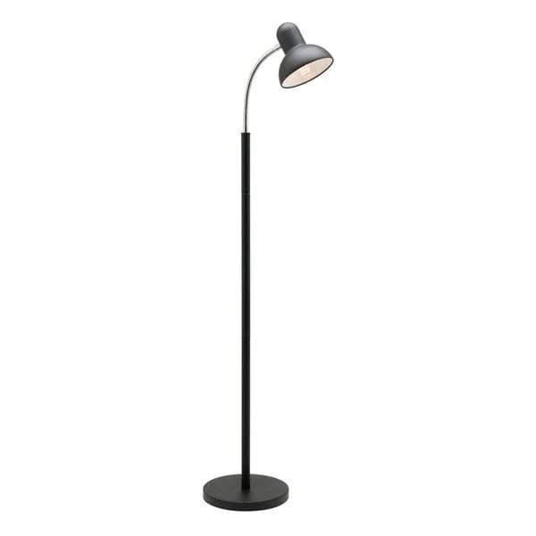 Mercator Lighting Floor Lamps Ben Floor Lamp in Black, white or Brushed Chrome Lights-For-You 32310-02 9312699196560