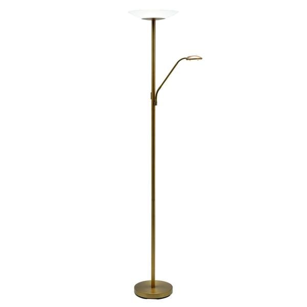 Mercator Lighting Floor Lamps Emilia Mother & Child Floor Lamp Lights-For-You A42822BRS 9312699159978