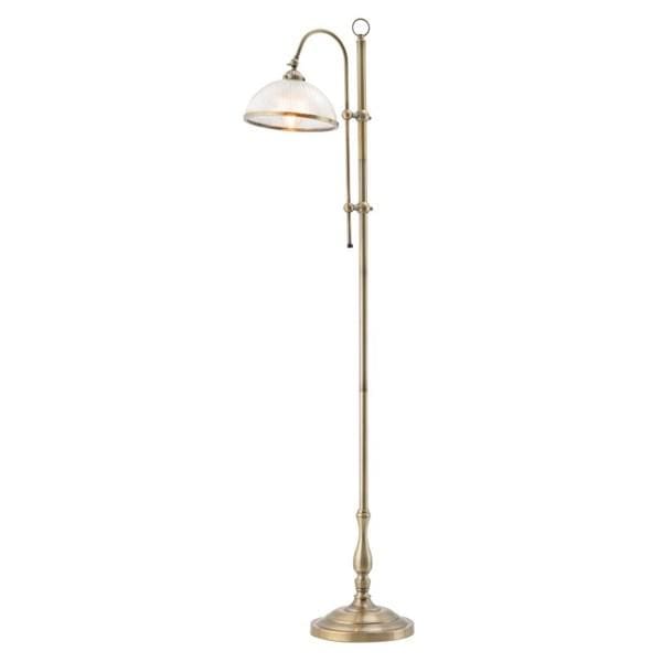 Mercator Lighting Floor Lamps Marina Ribbed Glass Floor Lamp 1Lt Lights-For-You 32316-47 9312699196744