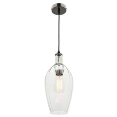 Mercator Lighting Indoor Pendants Belmont Classic Glass Pendant Light 1Lt Lights-For-You MG2331CLR 9312699163487