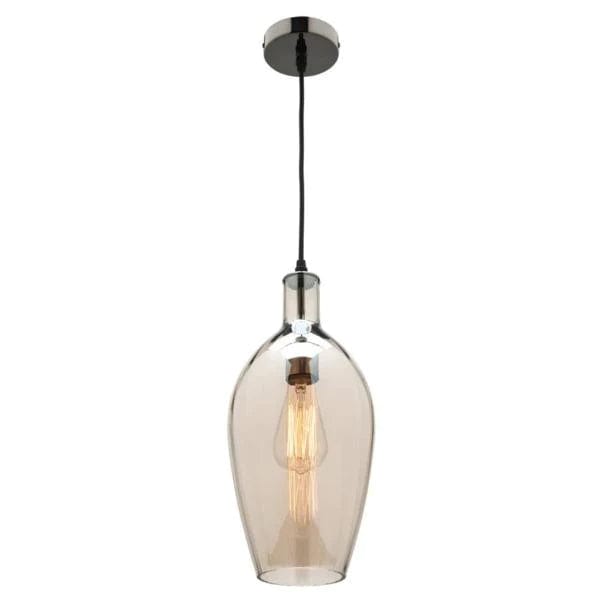 Mercator Lighting Indoor Pendants Belmont Classic Glass Pendant Light 1Lt Lights-For-You MG2331COG 9312699162497