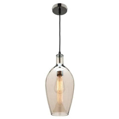 Mercator Lighting Indoor Pendants Belmont Classic Glass Pendant Light 1Lt Lights-For-You MG2331COG 9312699162497