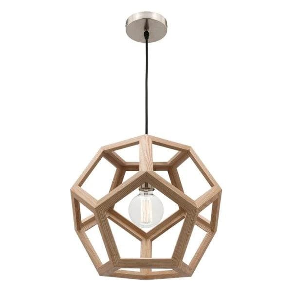 Mercator Lighting Indoor Pendants Peeta Pendant Light Natural Timber Lights-For-You MG4231S 9312699172816