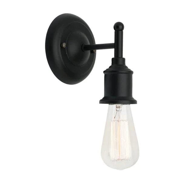 Mercator Lighting Indoor Up/Down Wall Lights Leona Up or Down Wall Light Lights-For-You MW5611BLK 9312699172687