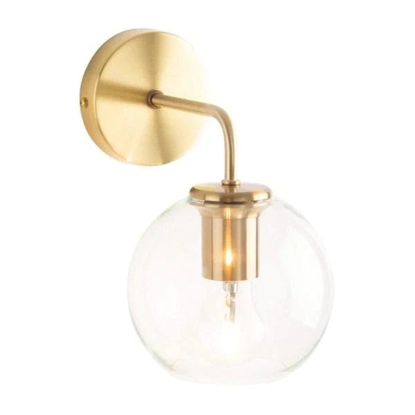 Mercator Lighting Indoor Wall Lights Art Deco Glass wall Lamp Lights-For-You MWL004BRS 9312699206160