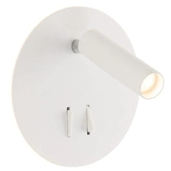 Mercator Lighting Indoor Wall Lights Osbourne LED wall Light 3w and 6w Lights-For-You MWL008WHT 9312699206276