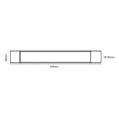 Mercator Lighting LED Battens Polar LED Batten Light Tri-Colour in White Lights-For-You