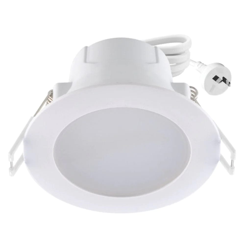 Mercator Lighting LED Downlights White EKO-2 9W Flush Lens LED Down Light 10 TRADE PACK MD4209WP10PACK Lights-For-You LED087WHE1