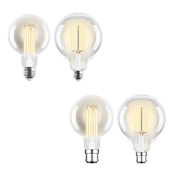 Mercator Lighting LED Globes 7.5w LED E27, B22 G95, G125 Globe Warm White 2700k Dimmable Lights-For-You