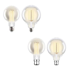Mercator Lighting LED Globes 7.5w LED E27, B22 G95, G125 Globe Warm White 2700k Dimmable Lights-For-You