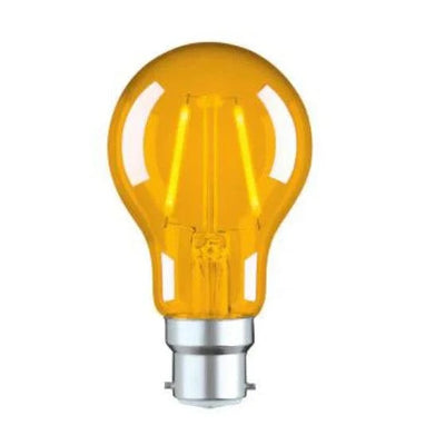 Mercator Lighting Lighting 2w LED B22 A60 Globe Red, orange Lights-For-You MGL289Y