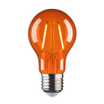 Mercator Lighting Lighting 2w LED E27 A60 Globe Red, orange Lights-For-You MGL288O