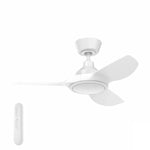 Mercator Lighting Lighting 36' Jota Mini DC Ceiling Fan Lights-For-You FC2118093WH