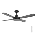 Mercator Lighting Lighting 48' Nemoi Lite DC Ceiling Fan Lights-For-You FC700124BK