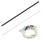 Mercator Lighting Lighting Fan Acc. - Extension Rods For Trinidad-II 600mm/900mm in White/Black Lights-For-You XFC1823