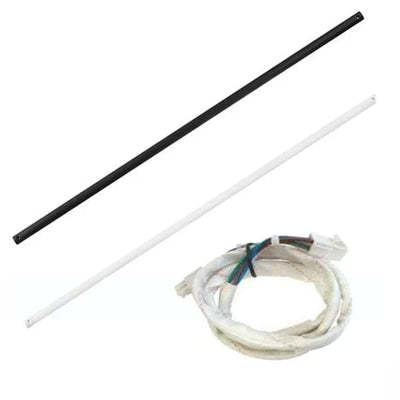 Mercator Lighting Lighting Fan Acc. - Extension Rods For Trinidad-II 600mm/900mm in White/Black Lights-For-You XFC1823