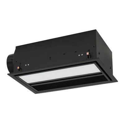 Mercator Lighting Lighting Jupiter 3 in 1 Bathroom Heater with CCT Light in Black or White Lights-For-You BH182ESWBK