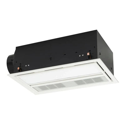 Mercator Lighting Lighting Jupiter 3 in 1 Bathroom Heater with CCT Light in Black or White Lights-For-You BH182ESWWH