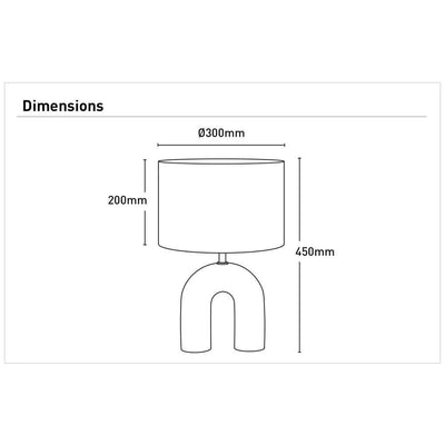 Mercator Lighting Lighting Kai Table Lamp Matt White MTBL016 Mercator Lighting Lights-For-You MTBL016