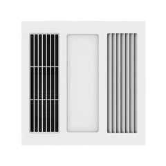 Mercator Lighting Lighting Mercury Lite 3-in-1 Bathroom Heater with Exhaust Fan and CCT LED Light in White Lights-For-You BH202ESWWH