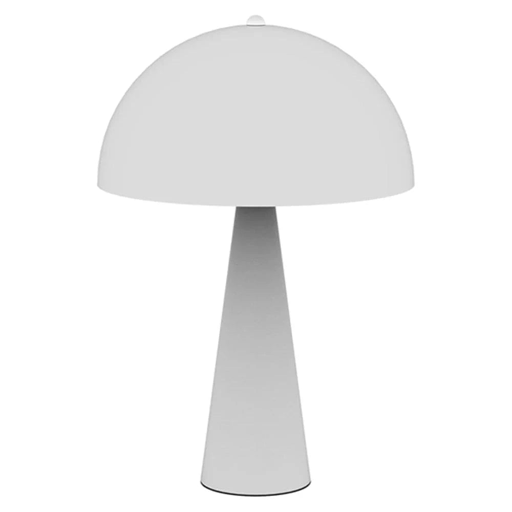 Mercator Lighting Lighting Modern Dome Table Lamp Black, Green, White, Brass Lights-For-You MTBL008WHT
